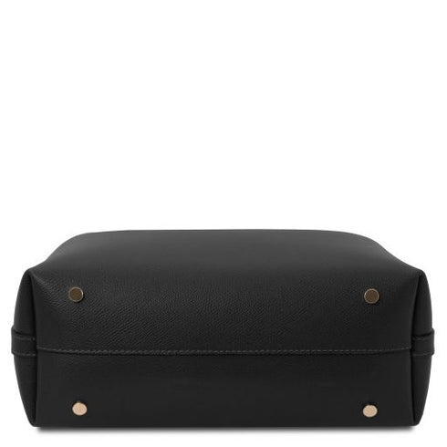 Clio - Leather secchiello bag